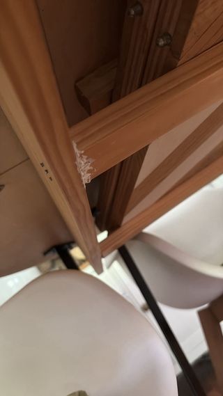 Mesa redonda Truewood - Madera y metal