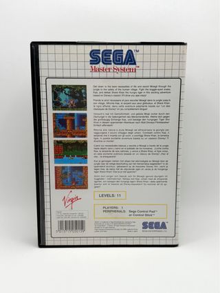 Sega Master System Libro de la Selva
