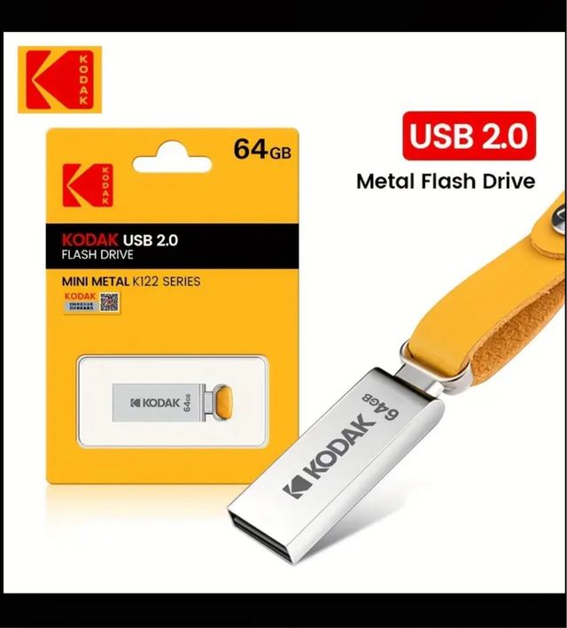 Pendrive Kodak 64GB USB 2.0