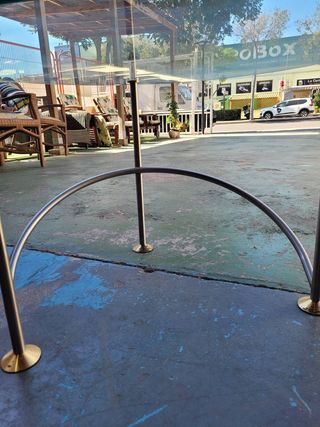 MESA DE CENTRO DE CRISTAL