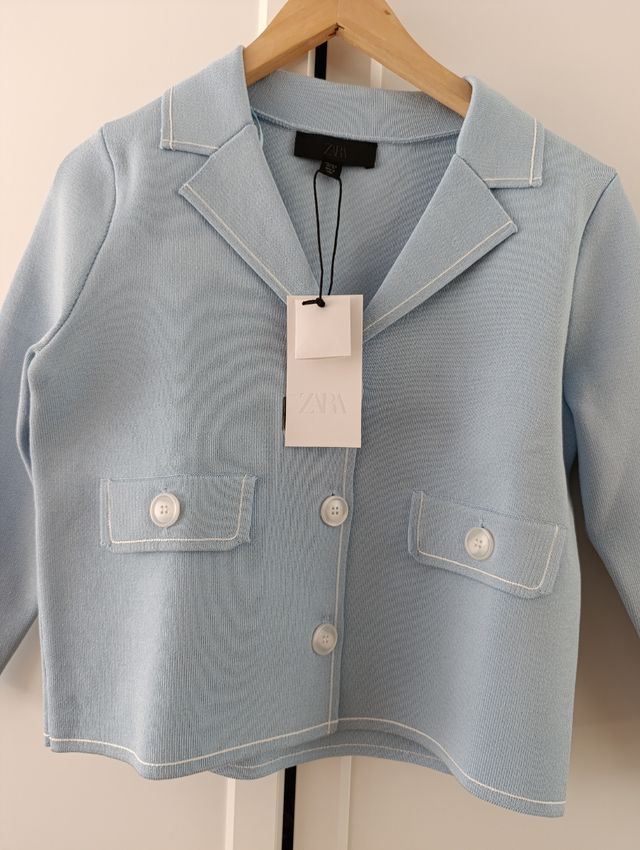 Blazer de punto - Zara