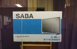TELEVISOR SABA DE 55" PARA PIEZAS UHD 4K SMART TV