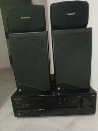 Equipo sonido Pioneer-Technics