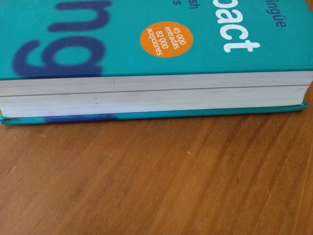 Diccionarios de inglés y español 