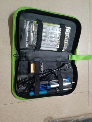 Kit soldadura estaño + 28 puntas
