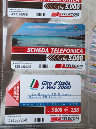 Tessere Telefoniche collezione