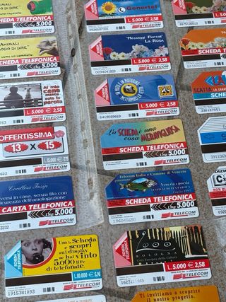 Tessere Telefoniche collezione