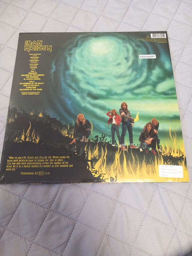 Iron Maiden - The Number Of The Beast LP. NUEVO!