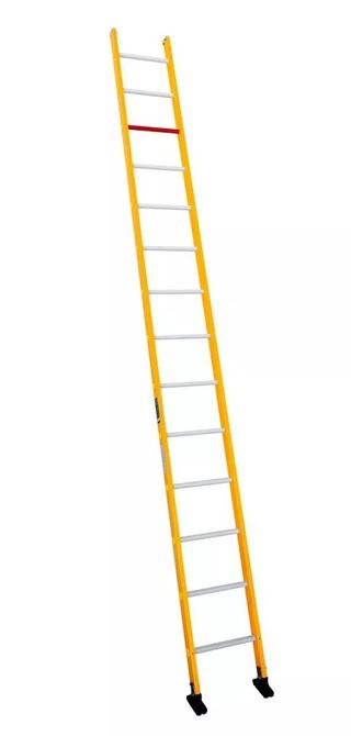 Escalera fibra 12 peldaños 