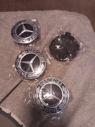 4 Logos Mercedes Benz para llantas