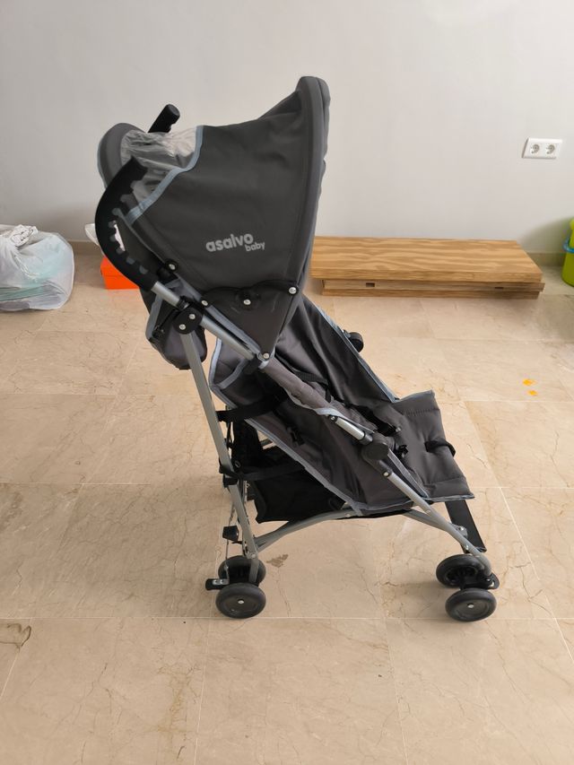 Silla paseo Asalvo Baby Gris
