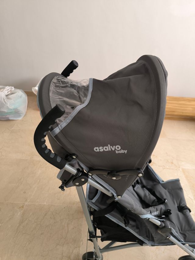 Silla paseo Asalvo Baby Gris