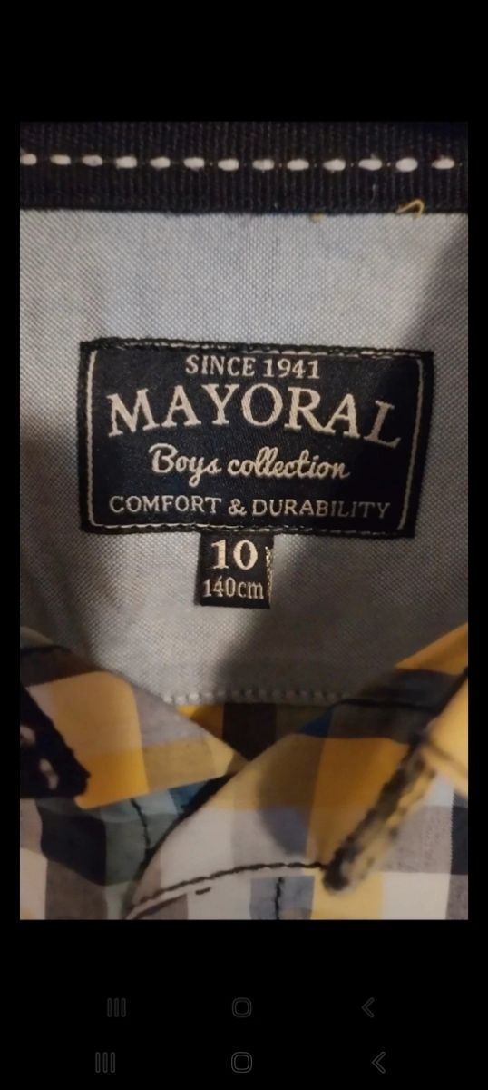Camisa niño Mayoral - 10 años