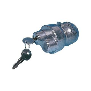 Antirrobo bola de aluminio remolque + llave