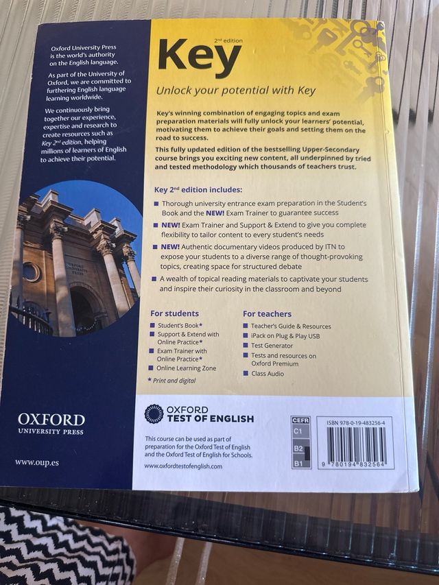 Key to Bachillerato 1. Student's Book. 2 Edition