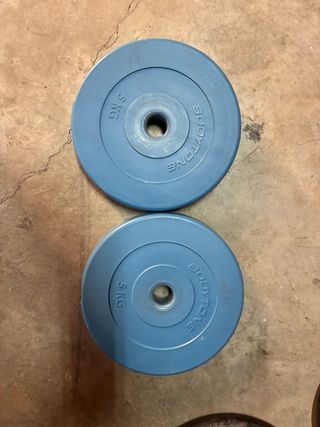 Discos peso Bodytone 5kg - 2uds