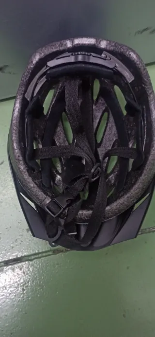 Casco bici niño/a - Negro/Gris