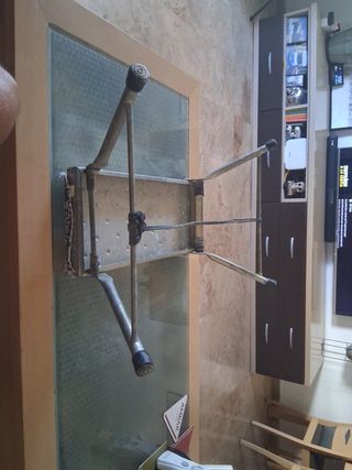 Escalón caravana plegable