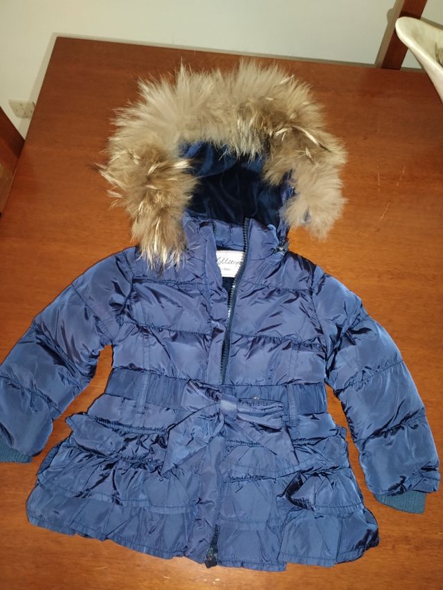 Giubbotto bimba , caldo e soffice 18 mesi