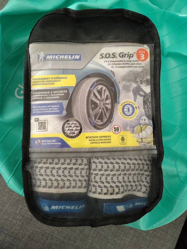 Michelin S.O.S. Grip 3 - Cadenas Nieve
NUNCA USADA