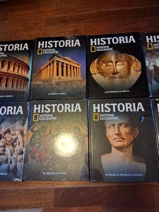 HISTORIA de NATIONAL GEOGRAPHIC 20 tomos 