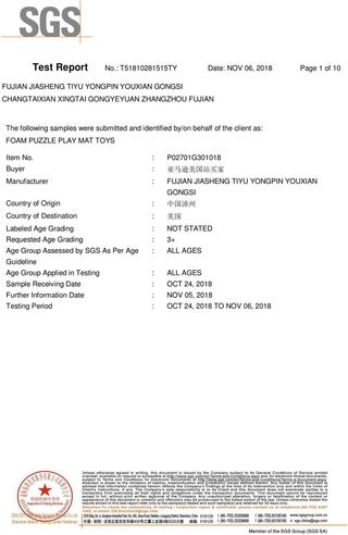 Alfombra bebé EVA 8 piezas