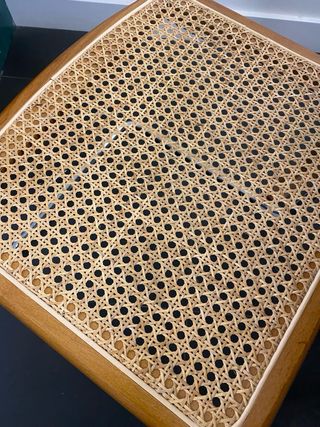 Sillas 4 comedor retro ratán  4 sillas cesca