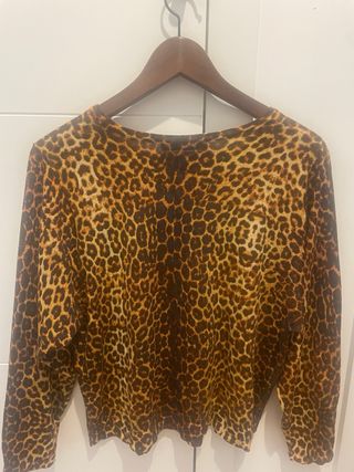Suéter Zara leopardo - Talla M