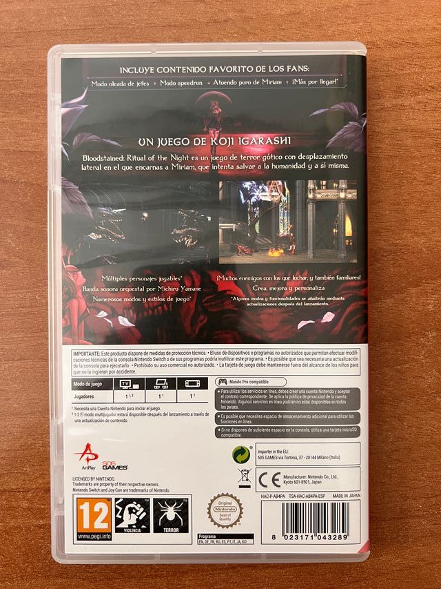 Bloodstained: Ritual of the Night - Nintendo Switc