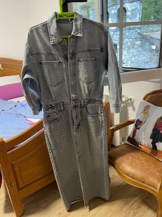 Vestido vaquero largo