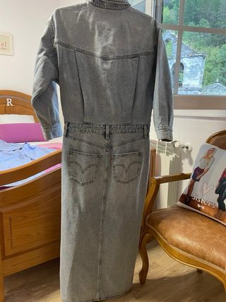 Vestido vaquero largo