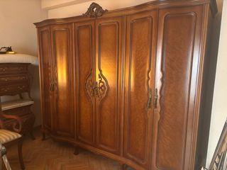 Armario clásico madera 6 puertas