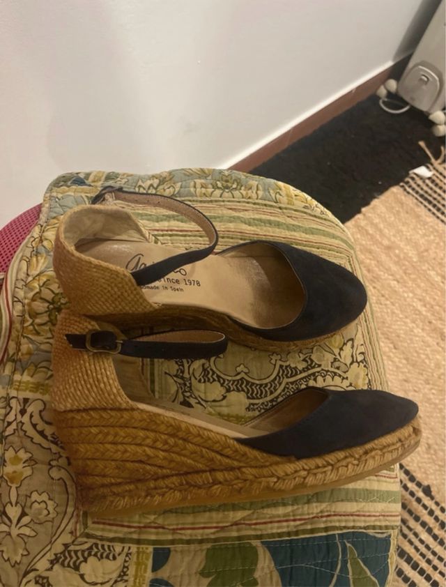 Gaimo-Alpargatas azul marino-talla 38