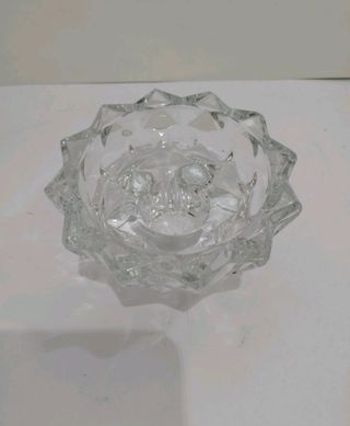 Portacandela cristallo - 9x5 cm