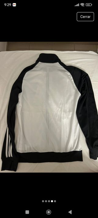 Chaqueta Adidas c/rayas vintage