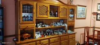 Mueble salón madera maciza