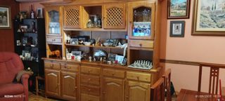 Mueble salón madera maciza