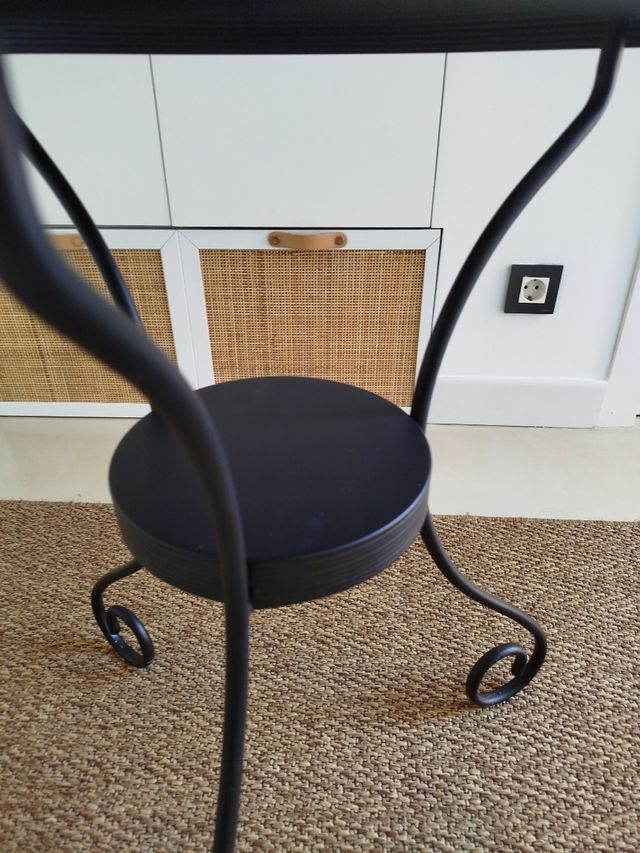 Mesa auxiliar Noresund Ikea - Negra