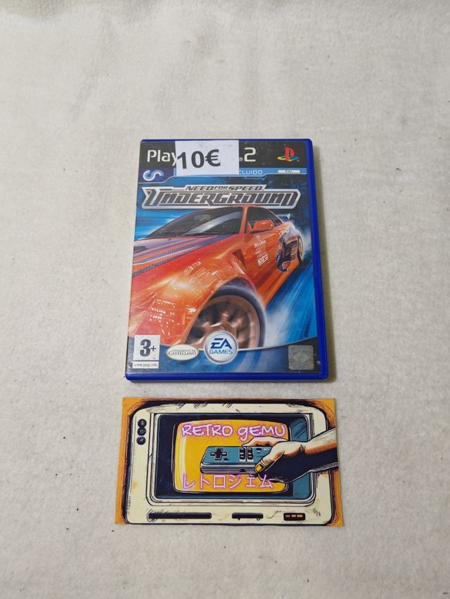 Need for Speed Underground PS2 PAL
