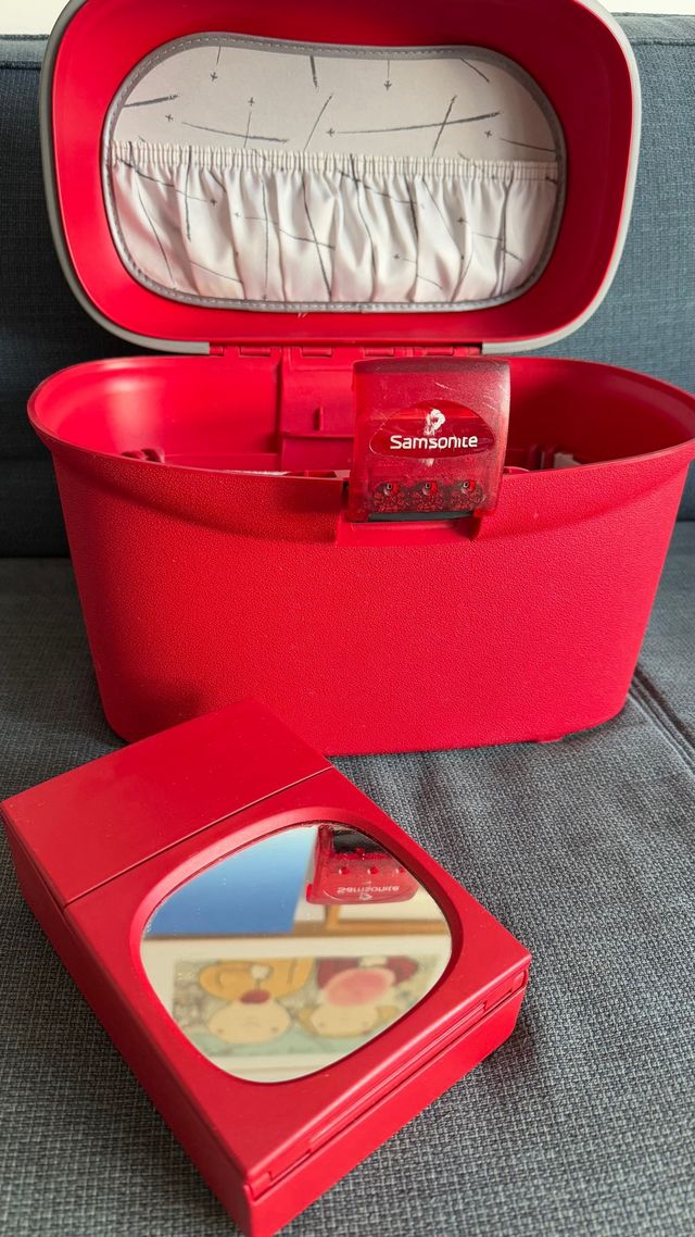Neceser Samsonite rojo