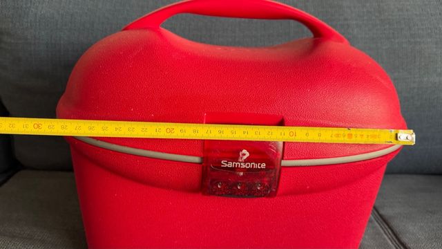Neceser Samsonite rojo