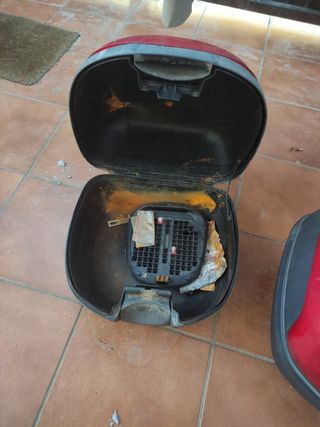 Baúl SHAD moto usado