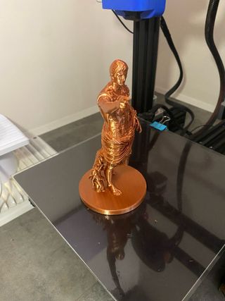 Figura 3D Augusto bronce