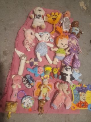 Lote de 20 juguetes de peluche