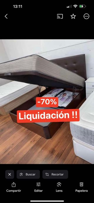Canapé y colchon - 70%