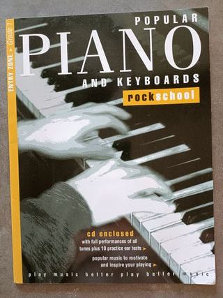 Piano y teclados Popular Rockschool
