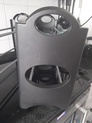 2 Zapateros de 2 pisos apilables de metal-plástico