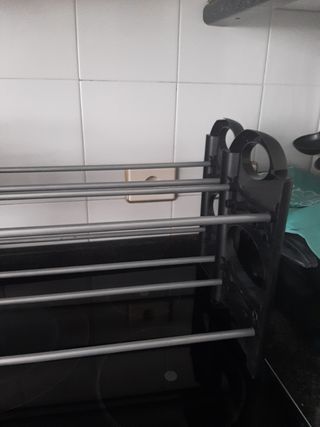 2 Zapateros de 2 pisos apilables de metal-plástico