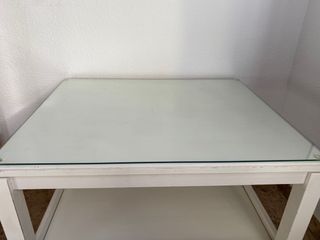 Mesa de centro HAVSTA Ikea con cristal