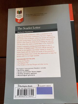 THE SCARLET LETTER B1+ BIR